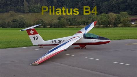 Pilatus b4 glider